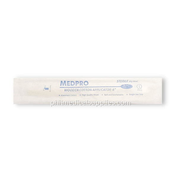 Cotton Applicator Big Tip Sterile (50’s), MEDPRO 5.0 (4)