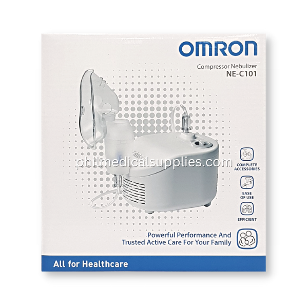 Nebulizer Heavy Duty Compressor, OMRON NE-C101 5.0 (5)