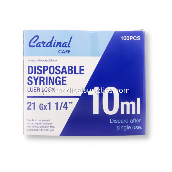 Syringe w Needle (100’s), CARDINAL 5.0 (1)