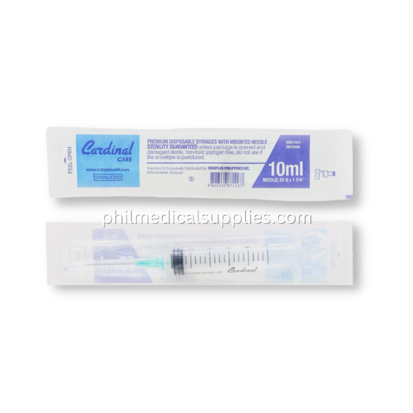 Syringe w Needle (100’s), CARDINAL 5.0 (6)