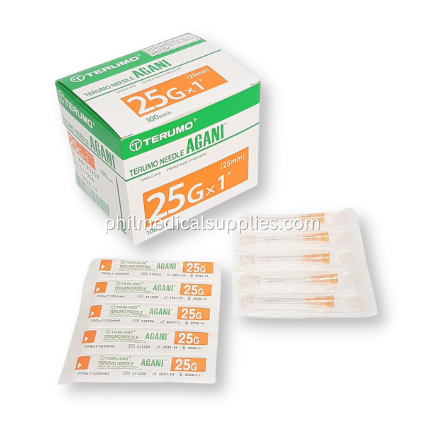 Needle Disposable Hypodermic 100's, AGANI TERUMO 5.0 (2)