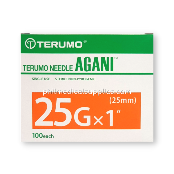 Needle Disposable Hypodermic 100's, AGANI TERUMO 5.0 (3)