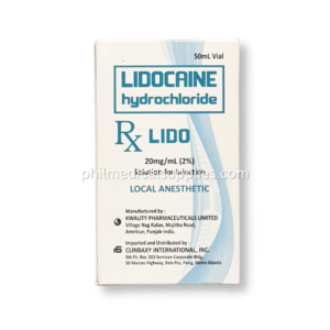 Lidocaine 2% Local Anesthesia 50ml, LOCAINE 5.0 (3)
