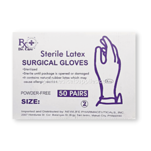 Gloves Surgical, Sterile, Powder free (50 pr.) DR.CARE 5.0 (1)