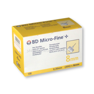 Micro FinePen Needle, BD , YELLOW (0.30x8mm) 5.0